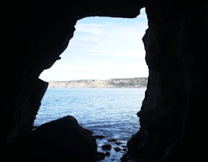 ラホヤコーブ洞窟探検